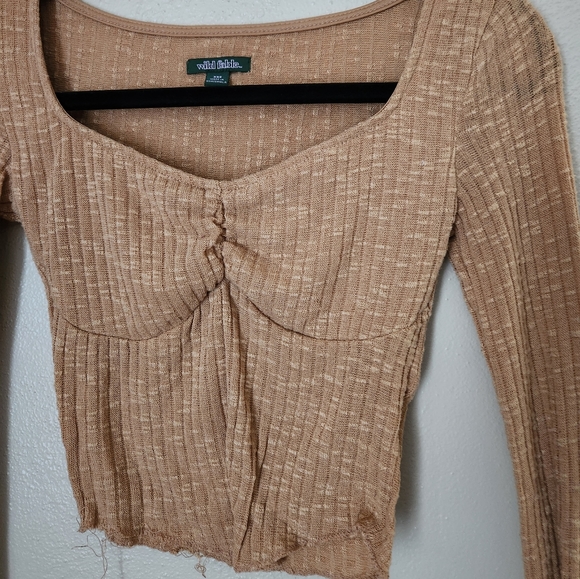 Long sleeve Ribbed Top - Picture 4 of 4